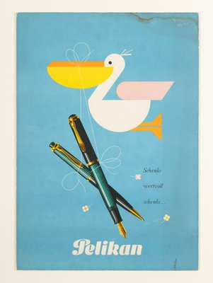 Pelikan Advertisement, 1950s-GPP-1021591