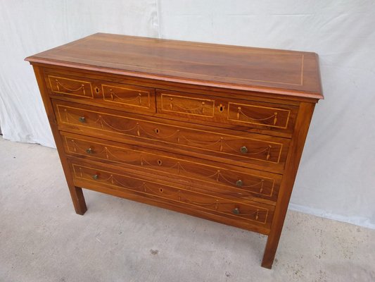 Pendant Chest of Drawers in Walnut-KIM-1447793