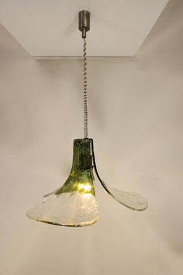 Pendant Flower-Shaped Lamp attributed to Carlo Nason for Kalmar Franken, Austria, 1960s-UQV-2028970