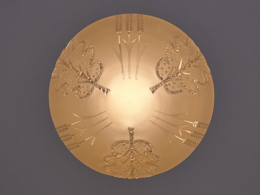 Pendant Lamp attributed to Edward Hald from Orrefors, Sweden, 1930s-FMT-1724744