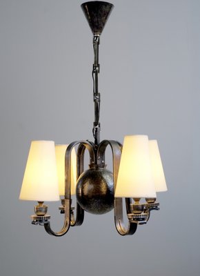 Pendant Lamp by Edgar-William Brandt, France, 1930-FQ-1192045