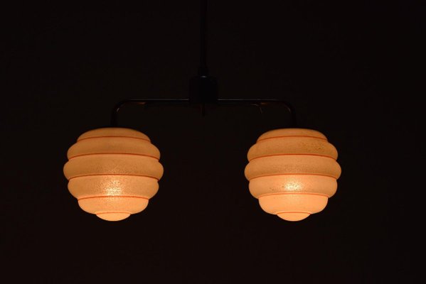 Pendant Lamp, Czechoslovakia, 1950s-TZ-838890