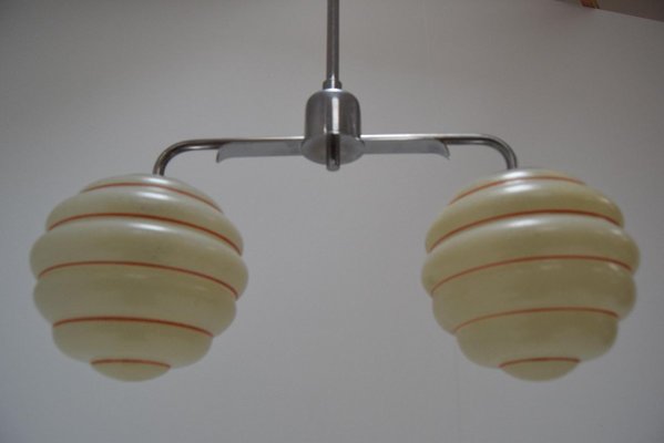 Pendant Lamp, Czechoslovakia, 1950s-TZ-838890