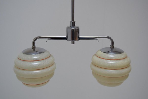 Pendant Lamp, Czechoslovakia, 1950s-TZ-838890