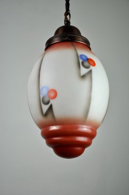 Pendant Lamp from Schott Gmbh, 1920s-ZDM-593533