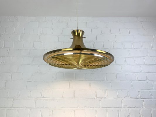 Pendant Lamp in Brass by Rex lennart for Ikea, 1972-ZM-2018137