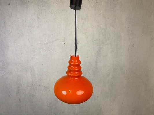 Pendant Lamp in Orange Glass from Peill & Putzler-GPQ-1786067