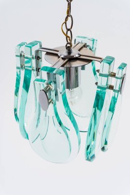 Pendant Lamp in the Style of Fontana Arte, Italy, 1970s-MBH-1032202