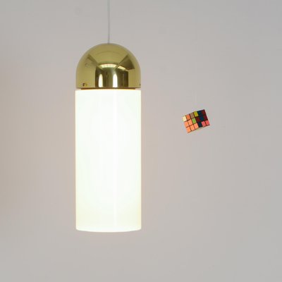 Pendant Lamp in White Glass by Glashütte Limburg-VT-1319029