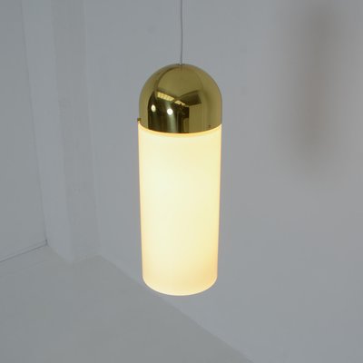 Pendant Lamp in White Glass by Glashütte Limburg-VT-1319029