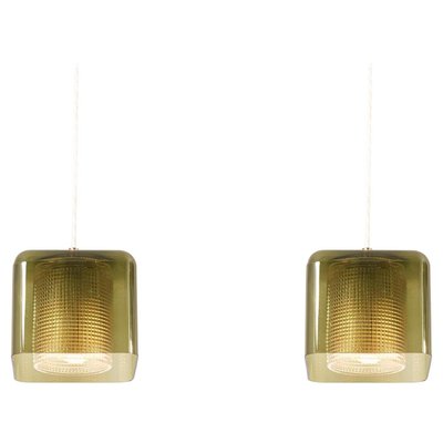 Pendant Lamps by Carl Fagerlund for Orrefors, 1960s, Set of 2-SFD-1151470