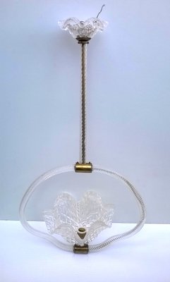 Pendant Light by Ercole Barovier for Barovier & Toso, 1940s-EI-133474