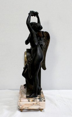 Pendulum Regulating Psyche Crowning Love by Claude Michallon, 1900s-RVK-1048530