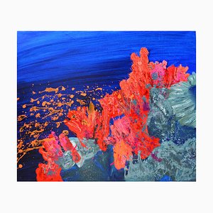 Peny Manavi, Under the Sea 2, 2018, Oil and Printing Ink on Canvas-CHG-2025648