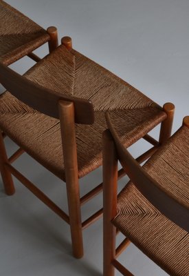 People's Chairs by Børge Mogensen, 1940s, Set of 4-WRF-1790125