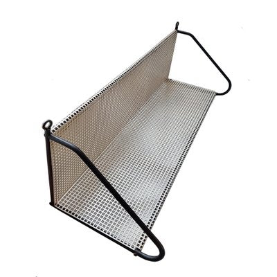 Perforated Metal Bookshelf by Tjerk Reijenga for Pilastro, 1950s-NUX-1181012