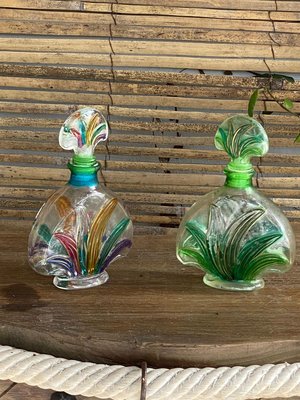 Perfume Bottles in Glass, 1970s, Set of 2-UR-853664