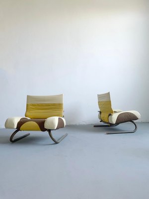 Peter Pan Lounge Chairs by Michele De Lucchi for Thalia & Co., Italy, 1982, Set of 2-EHE-1351720