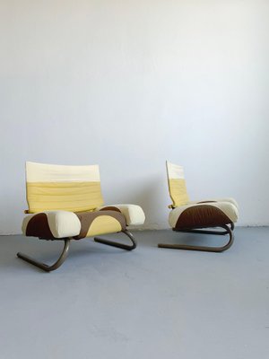 Peter Pan Lounge Chairs by Michele De Lucchi for Thalia & Co., Italy, 1982, Set of 2-EHE-1351720