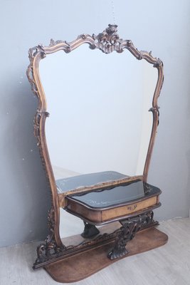 Petineuse Bathroom Mirror in the style of Chippendale-XSG-1433727