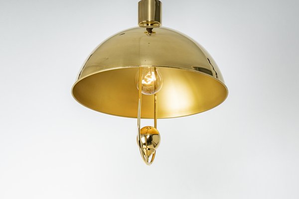 Petite Brass Dome Pendant Light by Florian Schulz, Germany-UGR-1085239