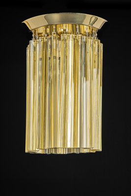 Petite Murano Glass Flush Mount Light by Venini for Kalmar, Austria, 1970s-UGR-1371285