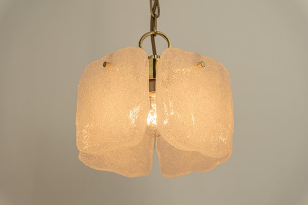 Petite Murano Glass Pendant Light by Kalmar, Germany, 1960s-UGR-1294402