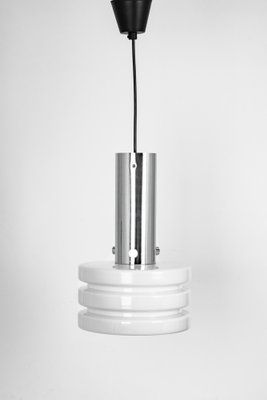 Petite Opal Glass Pendant Light by Limburg, Germany, 1960s-UGR-1105161