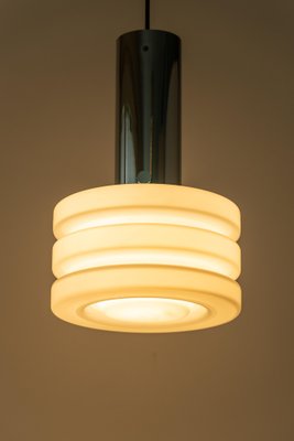 Petite Opal Glass Pendant Light by Limburg, Germany, 1960s-UGR-1105161