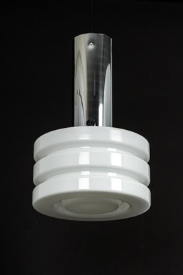 Petite Opal Glass Pendant Light by Limburg, Germany, 1960s-UGR-1105161