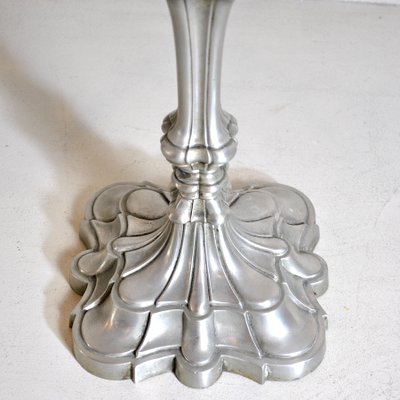 Pewter 5-Arm Candleholder, 1940s-JQO-847011