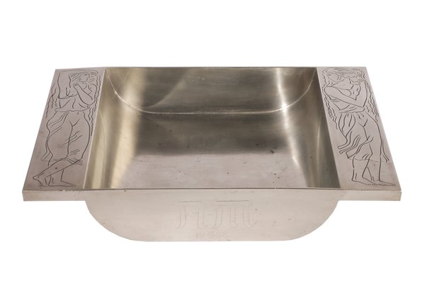 Pewter Athena Tray by Oscar Antonsson for Ystad Metall, 1937-PSQ-2023669