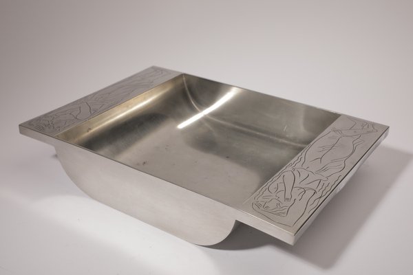 Pewter Athena Tray by Oscar Antonsson for Ystad Metall, 1937-PSQ-2023669