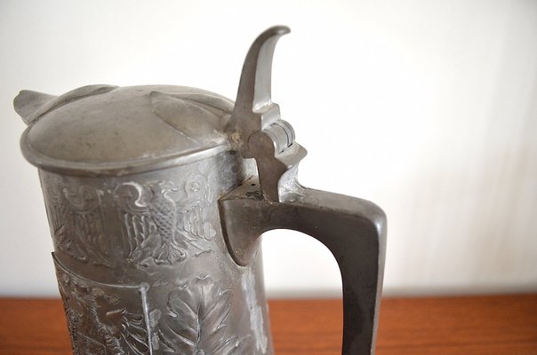 Pewter Ceremonial Jug with Berlin Coat of Arms from Kayser, 1900s-OV-1047900