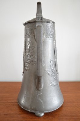 Pewter Ceremonial Jug with Berlin Coat of Arms from Kayser, 1900s-OV-1047900