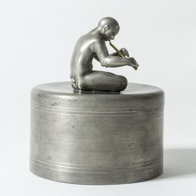 Pewter Jar by Nils Fougstedt for Svenskt Tenn-NL-957784