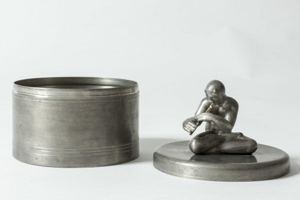 Pewter Jar by Nils Fougstedt for Svenskt Tenn-NL-957784