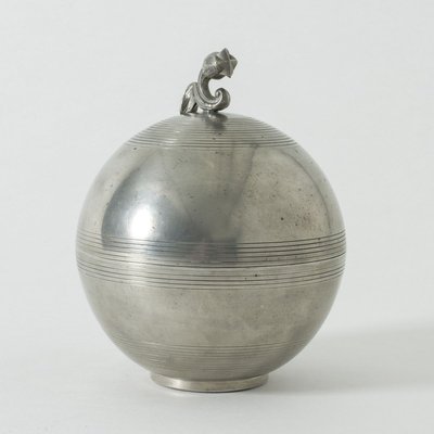 Pewter Jar by Sylvia Stave for C. G. Hallberg, 1930s-NL-729166