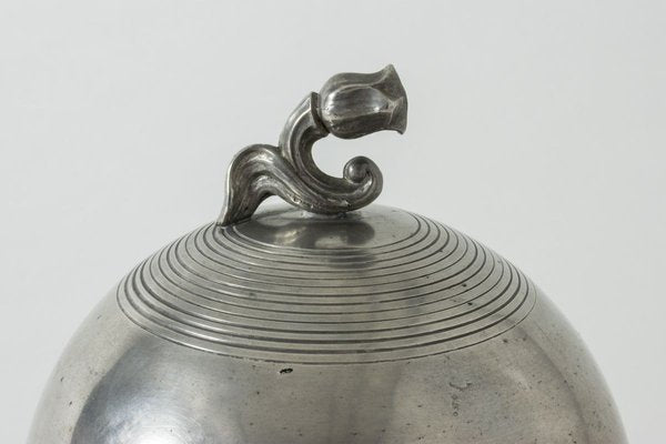 Pewter Jar by Sylvia Stave for C. G. Hallberg, 1930s-NL-729166