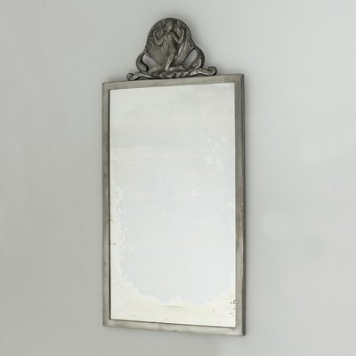 Pewter Mirror by Oscar Antonsson for Ystad Metall, 1929-NL-772704