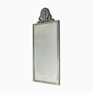 Pewter Mirror by Oscar Antonsson for Ystad Metall, 1929-NL-772704