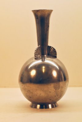 Pewter Vase by C.G. Hallberg for C.G. Hallberg, 1940s-HYQ-557964