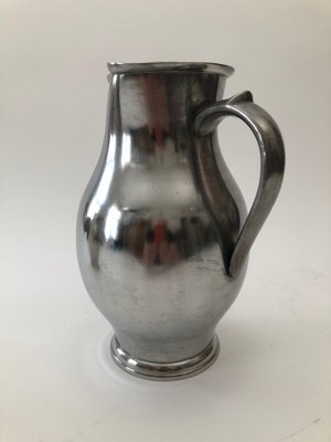 Pewter Wine Jugs, 1837, Set of 2-BAF-970834