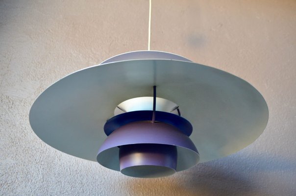 PH5 Violet Suspension Light by Poul Henningsen for Louis Poulsen-AIU-1195976