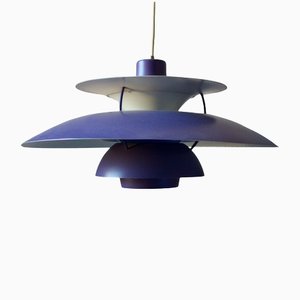 PH5 Violet Suspension Light by Poul Henningsen for Louis Poulsen-AIU-1195976