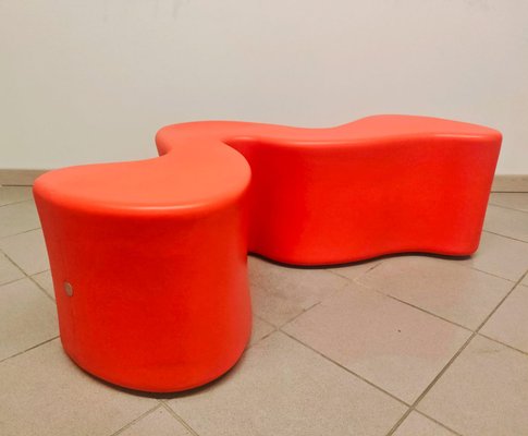 Phantom Chair in Orange Plastic by Verner Panton for Innovation-AKW-2018521