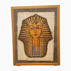 Pharaoh Tutankhamun Fabric Artwork, 1970s-QLH-1742557