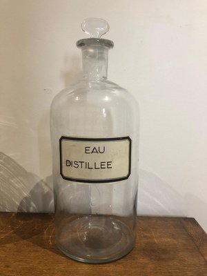 Pharmacy Bottles, 1950s, Set of 2-AVC-778867