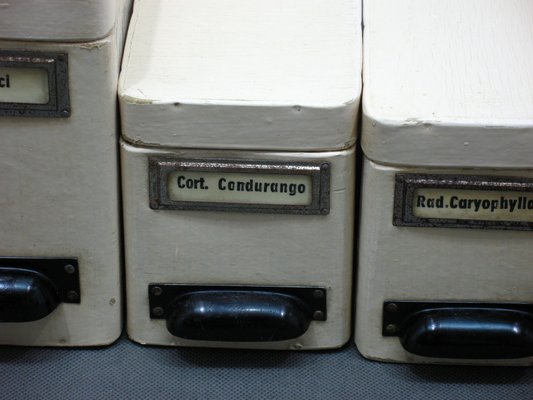 Pharmacy Containers, 1970s, Set of 5-WVA-1780777