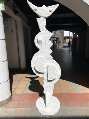 Philippe Valentin, Totem Sculpture, Plaster-ICD-1290956